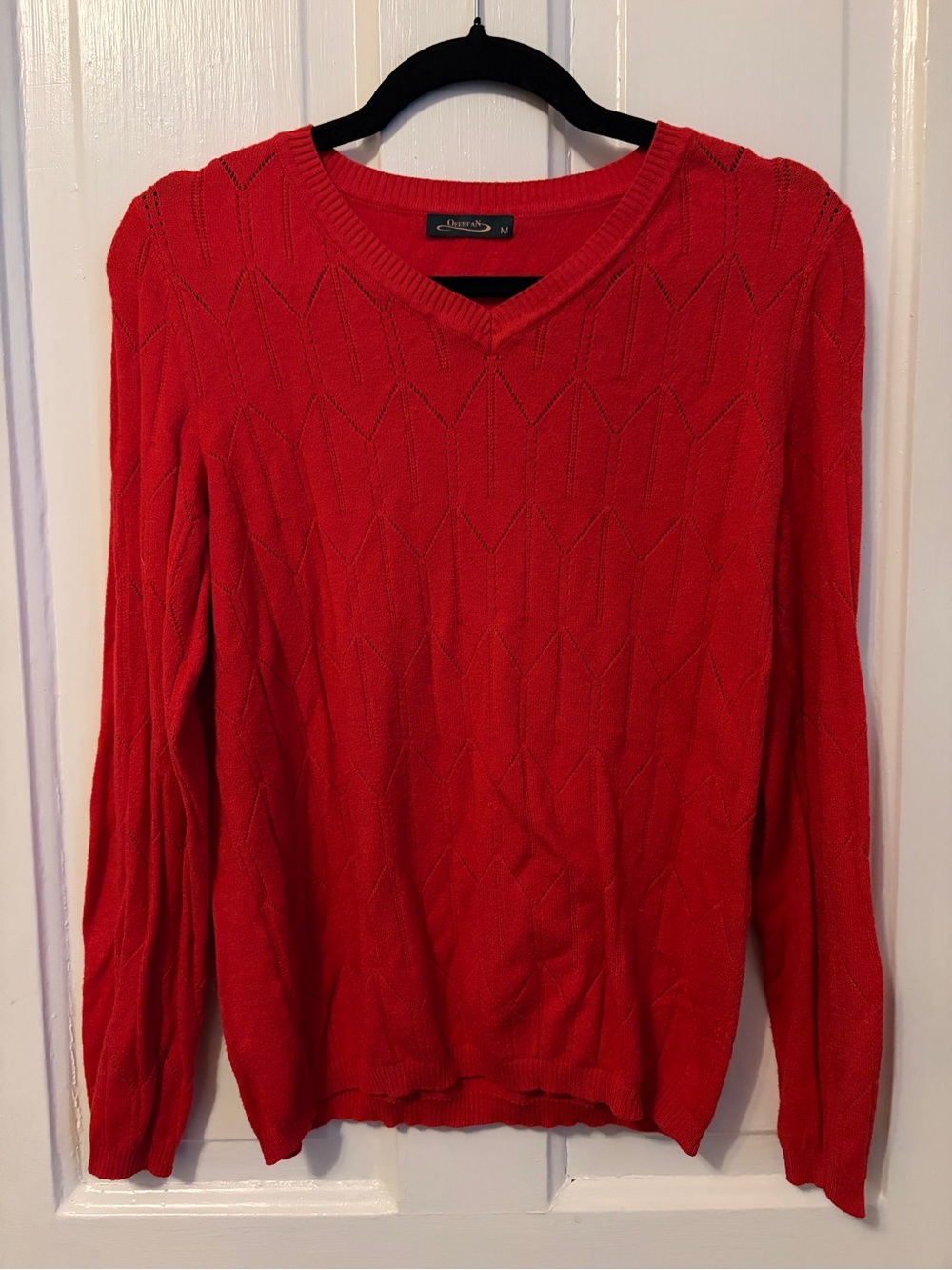 2 for $6 Red V-Neck Sweater